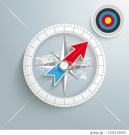 Compass Colored Target 12912693