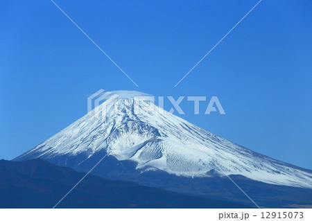 富士山 傘雲 富士山 傘雲 12915073