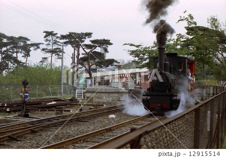 在りし日の西武鉄道山口線の蒸気機関車　昭和50年 12915514