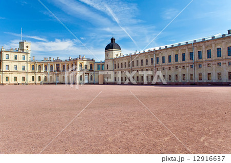 Russia,Gatchina, parade-ground before palace 12916637