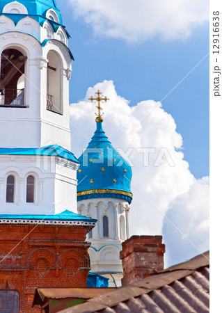 Pokrova Bozhiej Materi's orthodox church in Marienburg, Gatchina, Russia 12916638