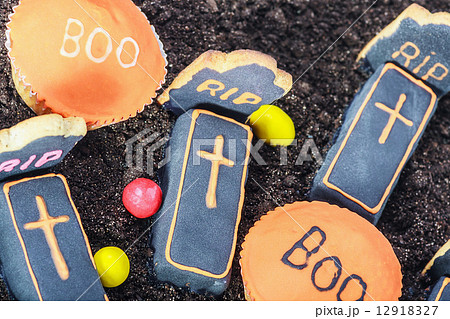 Handmade Halloween cookies and sweets Handmade Halloween cookies and sweets 12918327