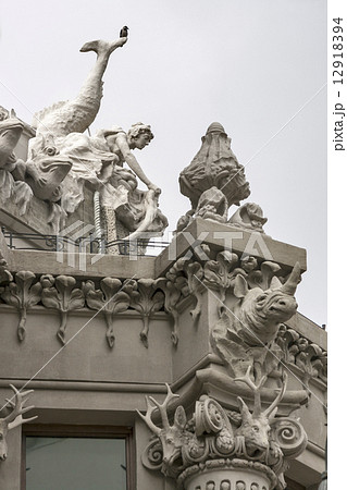 House with Chimaeras in Kiev, fragment House with Chimaeras in Kiev, fragment 12918394