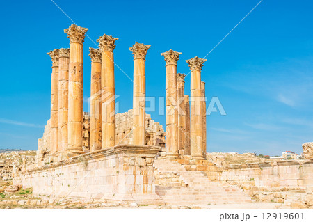 アルテミス神殿(ヨルダン、ジェラシュ) 12919601