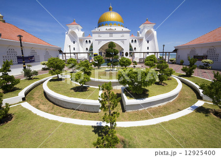 Selat mosque in Melaka, Malaysia 12925400