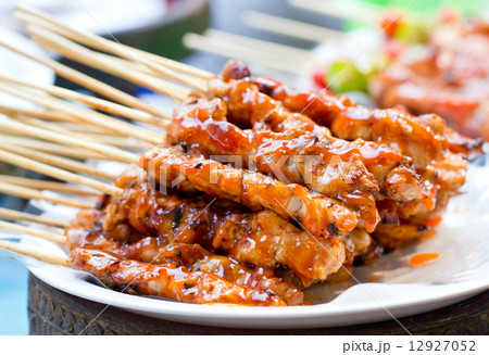 Chicken teriyaki, Japanese food. 12927052