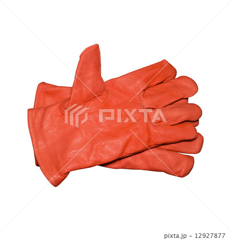 Safety gloves isolated 12927877