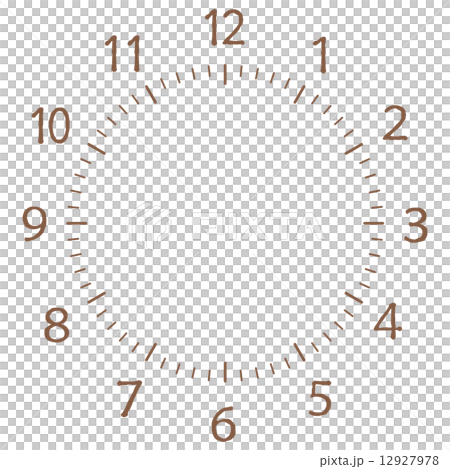 時計 数字 時計 数字 12927978