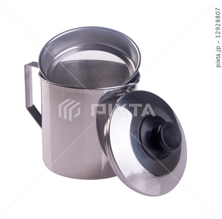 mug. stainless steel mug on background 12928807