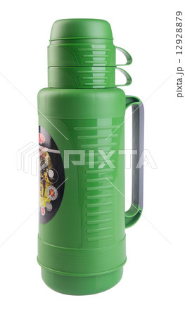 Thermo, Thermo flask on background. 12928879