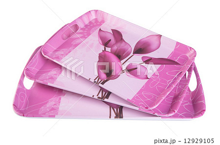 tray. empty plastic tray on a background 12929105