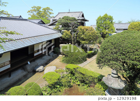 愛媛県新居浜市、住友グループの基礎を確立した広瀬宰平の旧宅・庭園を公園とした「広瀬公園」内の旧宅=「廣瀬記念邸」 12929198