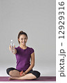 Asian lady after yoga Asian lady after yoga 12929316