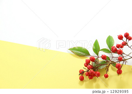 正月イメージ　冬イメージ 12929395