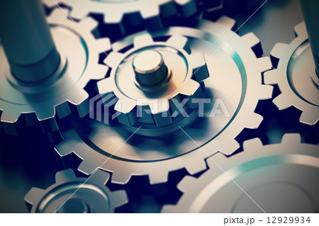 Gears Background 12929934