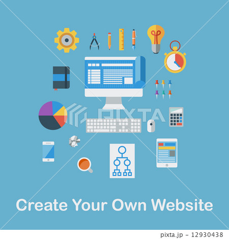 Create Your Own Website Create Your Own Website 12930438