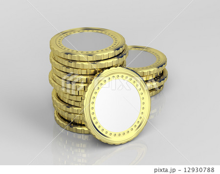 Blank coins 12930788