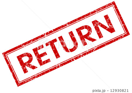 return red square stamp isolated on white background 12930821
