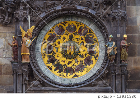 Astronimical clock of old town hall in Prague Astronimical clock of old town hall in Prague 12931530