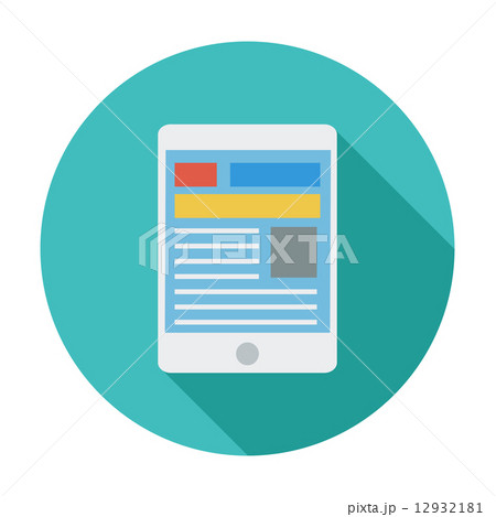 Tablet PC icon. Tablet PC icon. 12932181