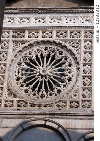 Detail of Carrara Cathedral XII century - Italy Detail of Carrara Cathedral XII century - Italy 12932312