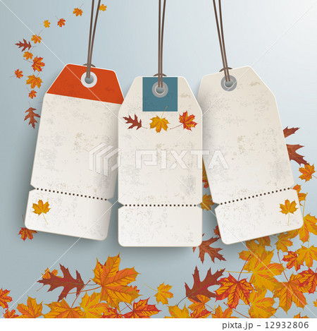3 Vintage Price Stickers Silver Background Autumn Sale PiAd 3 Vintage Price Stickers Silver Background Autumn Sale PiAd 12932806