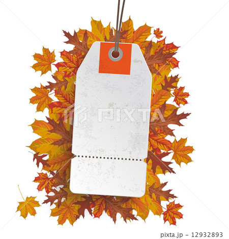 White Price Sticker Autumn Sale PiAd 12932893