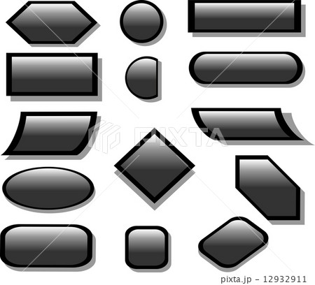 Button Black 12932911