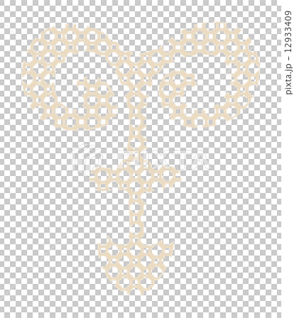 New Year's card material Material uncertain sheep kanji pattern 12933409