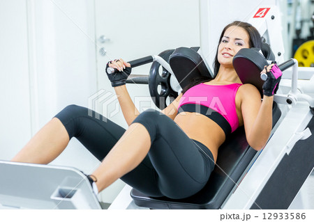 Girl in health club Girl in health club 12933586