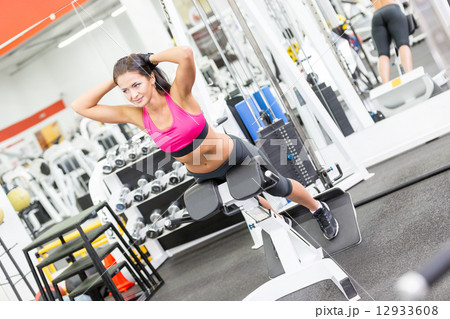 Girl in health club Girl in health club 12933608