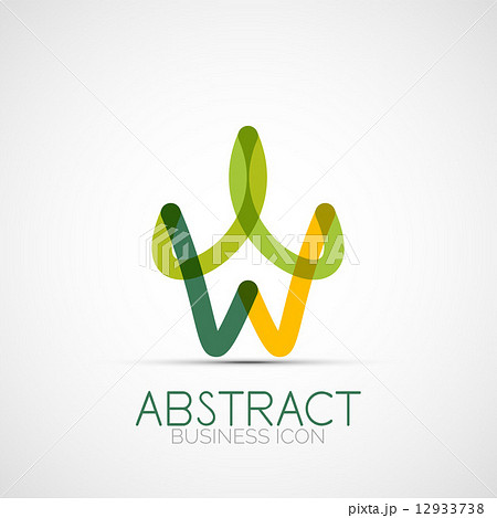 Line design loop logo Line design loop logo 12933738