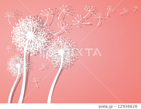vector dandelion on a wind loses the integrity vector dandelion on a wind loses the integrity 12936626