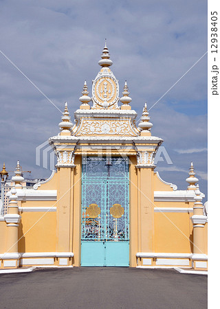 カンボジア プノンペン 王宮 カンボジア プノンペン 王宮 12938405