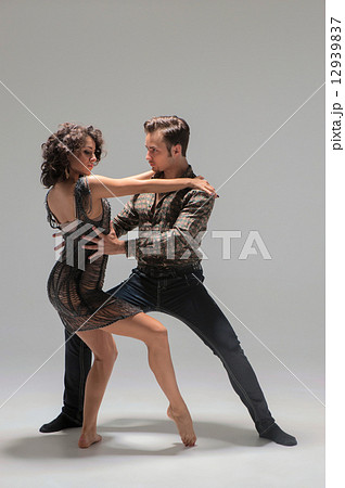 Young couple dancing Young couple dancing 12939837