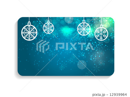 Abstract Beauty Christmas and New Year Card Vector Illustration. 12939964