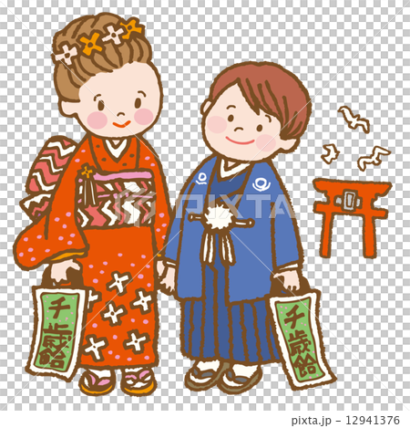 七五三の子供 12941376