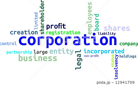 word clouod - corporation 12941709