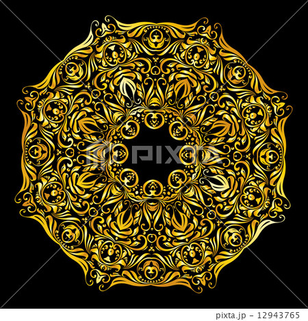 Pattern gold Pattern gold 12943765