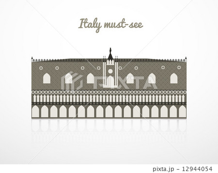Doge's Palace vector illustration Doge's Palace vector illustration 12944054