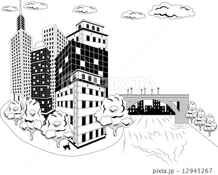 City on the river City on the river 12945267