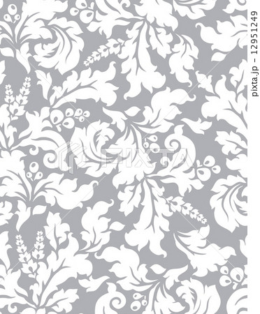 Vector. Seamless damask pattern 12951249