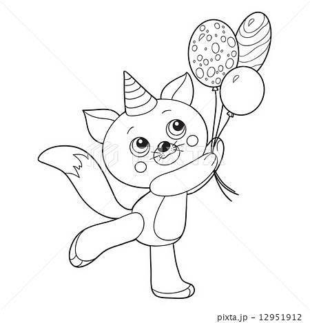 Coloring book (cat) 12951912
