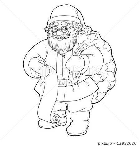 Coloring book (Santa Claus) 12952026