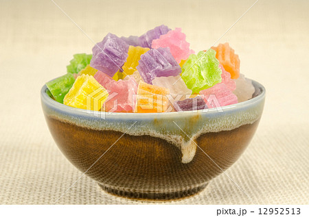 Crispy jelly Thai dessert Crispy jelly Thai dessert 12952513