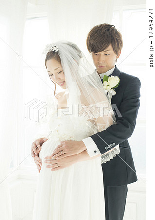 マタニティーウェディング マタニティーウェディング 12954271
