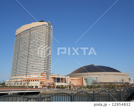ヒルトン福岡とヤフオクドーム 12954832