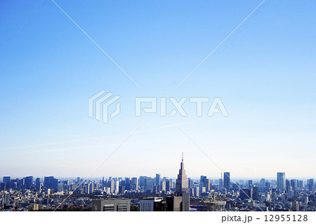東京のビル群 東京のビル群 12955128