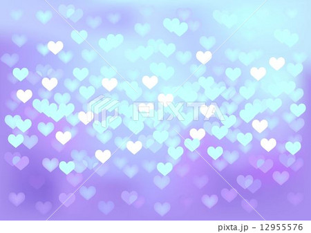Violet festive lights in heart shape, vector background. 12955576
