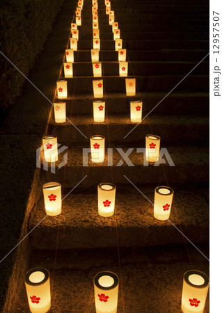 万灯篭　叡福寺　太子聖燈会 12957507